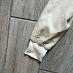 Beige Cropped Jacket Size 10 Photo 3