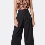 Joie NWT  Lagos Cropped Cotton Pants In Black Caviar Photo 0