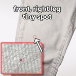 Paige  Skyline Ankle Skinny Jeans White Stretch Denim Size 27 Photo 8