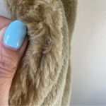 Cejun Tan Faux Fur Vest Size L | Plush Neutral Layering Piece Soft Winter Chic Size L Photo 9