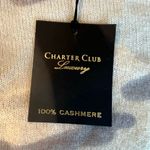 Charter Club Luxury Sweater Women Medium Camo 100% Cashmere Long Sleeve New Photo 3