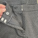 Chico's Size 0.5 US S 6 Houndstooth Knit Straight Ankle Pants Dark Heather Grey Photo 8