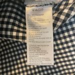 Urban Outfitters Black and White Gingham Plaid Pockets Zip Up Mini Skirt Photo 4