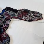 Sundance Purple Floral Silk Chiffon Midi Dress Size XS Photo 7