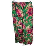 Panama Jack  Tropical Flowy Pants With Stretchy Waist And Pockets Photo 4