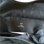 Aerie  Black Ribbed Sports Bra Photo 4