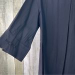 (Flawed Button Broken)Fridaze Linen Redefined Black Linen Shirt Jacket Size XL Photo 7