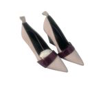 Atiana The Nine to Fiver in Lavender High Heel Pointed Toe‎ Leather New Size 36 Purple Photo 3