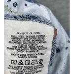 Pilcro & The Letterpress Hyphen Jeans Size 25 Paisley Fringe Trim Red Photo 3