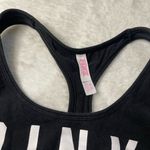 PINK - Victoria's Secret VS Victoria’s Secret Pink Nation Black Logo Sports Bra Photo 2