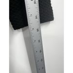 Ganni Blouse‎ Womens Peplum Full Zip Front Ponte Ruffle Top Black XS Photo 8