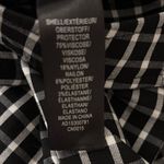 Adrianna Papell  Black and White Plaid Skinny pull on Pants Photo 2