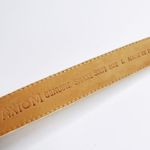 AXIOM | Beige Genuine Snakeskin Belt Sz L Size L Photo 6