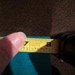 Ann Taylor Teal Green Midi Dress Closure Zipper Back Thick Heavy Material. Sz 6. Photo 13