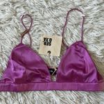 SER.O.YA Women’s Doral Silk bralette in Rose bud size Small Photo 3