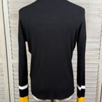 ASOS High Neck/Turtleneck Sweater with Chevron Stripes Black/Multi-4 Photo 1