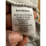 Bordeaux  Gray Open Drape Front Cardigan Jacket Size M Photo 10