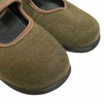 J.Jill Fabric Green Strap Mary Jane Flats Sz 7B Photo 2