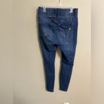 A Beautiful Soul Button Fly Stretch Size 10 Jeans High Rise Denim Distressed Photo 1