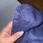 Elegant Navy Beaded Shoulder Bag Blue Photo 4