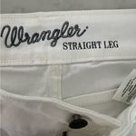 Wrangler New  Straight Leg Jeans Women's Size 9 x 34 white Photo 8