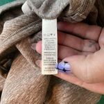 Aerie Offline Women L Heather Brown Recharge Bra Crop Top Light Support Photo 8