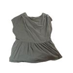 Lucky Brand V Neck Top Size M Crochet V Neck Granny Square Photo 2