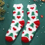 Christmas tree and hearts socks Photo 0
