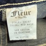 NWT | Fleur by Miss Me Wide Leg Jeans Size 29/8 Embroidered Medium Wash Photo 5