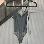 Steve Madden  Black Sheer Mesh Thong Bodysuit Size Large NWT Photo 7