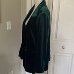 Inc international Stunning  Concepts Velour Green Button Jacket Blazer Photo 5
