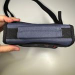 STAR Red Blue Star Print Crossbody Wallet Purse Vinyl Travel Organizer Photo 3