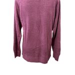 Sweet Romeo  Pullover Sweater Long Sleeve Crew Neck Tight Knit Purple Women's S Photo 5