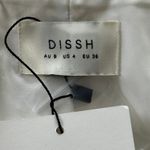 DISSH Sloan White Sleeveless Linen Blend Vest US 4 AU 8 NWT‎ Photo 6