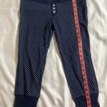 J.Crew  Navy and White Polka Dot Pajama leggings pant Photo 3