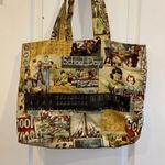 Vintage School Days Tote Bag Gold Photo 3