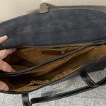 Patricia Nash  embossed Elegant Black Leather Tote Bag Photo 12