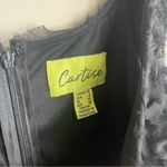 Cartise Black Floral Apllique V Photo 3