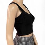 Marciano NWOT! by Guess Women's Black Cropped Bustier-Style Top Size XSmall EUC Photo 3