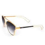 New AQS Gold Sunglasses Aviators Photo 1
