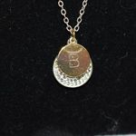 Source Unknown Classic Chic Round Crystal Initial B Pendant Everyday Necklace Photo 3