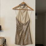 DO+BE  Sequin Halter Dress Size Medium Photo 5