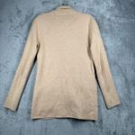 J Crew Knit Blazer Womens XXS Tan Cotton Two Button Pockets Career Casual Photo 2