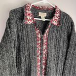 st. john's bay Vintage  Zip Up Sweater Photo 1