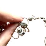 Lia Sophia  Silver/Blue Beaded Long Necklace‎ Photo 1