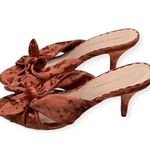 Loeffler Randall new š¤ Luisa Knotted Kitten Heel Sandals š¤ Brisque Velvet š¤ 10B Photo 6