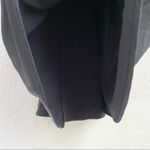 ZARA Black Criss Cross Back Satin Mini Slip Dress M Photo 7