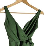 Robin Piccone Ava Sage Green V-Neck Wrap One Piece Swimsuit Size 2 Photo 13