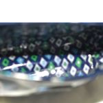 Vera Bradley  Mediterranean Blue Vinyl Trendy Modern Cosmetic/Misc.Zip Case Bag Photo 2