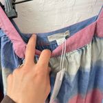 Outerknown  Multicolor Large Miro Cotton Swing Babydoll Dress Photo 4